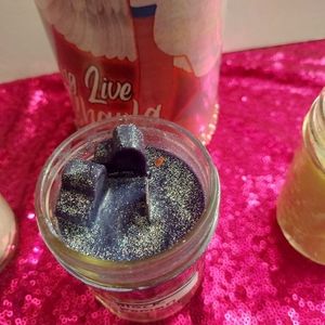 Hand-made and homemade candles